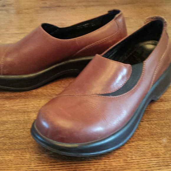 Classic brown Dansko shoes