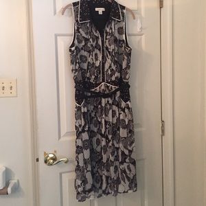 Southwestern dress , flared skirt