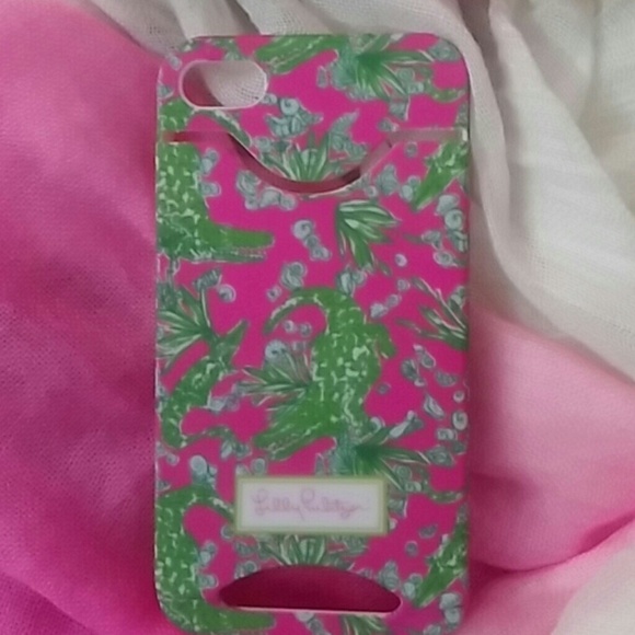 Ljlly Pulitzer cosmetic case and iPhone 5 case - Picture 3 of 4