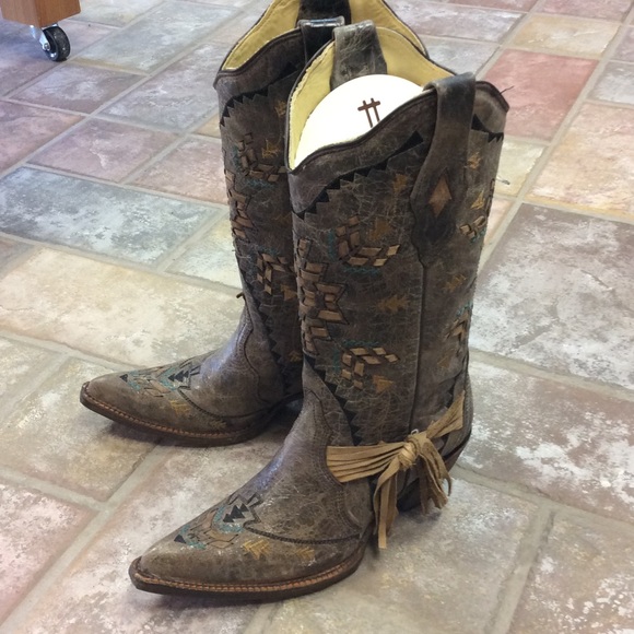 Corral Shoes - Corral cowboy boots STUNNING