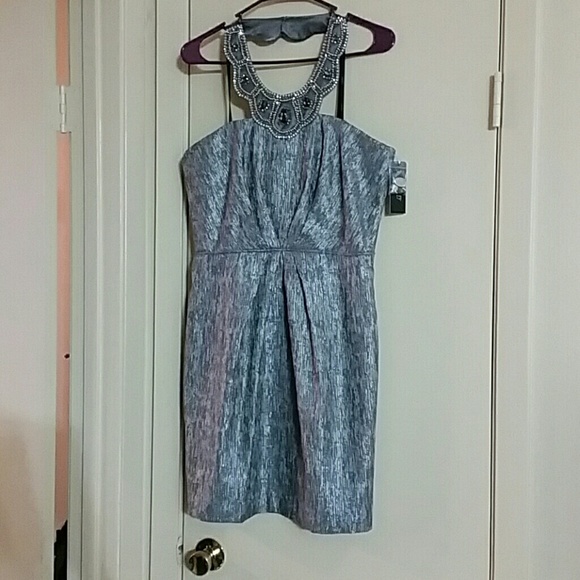 Laundry by Shelli Segal Dresses & Skirts - Steel colored Laundry by She'll Segal Dress