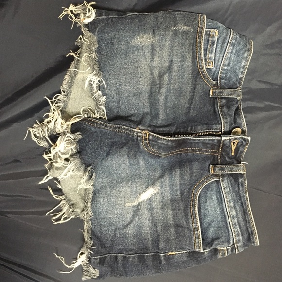 PINK by Victoria's Secret high waisted jean shorts