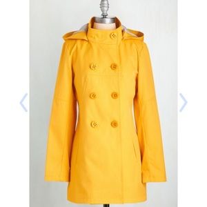 Bright yellow jacket