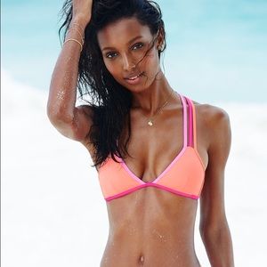 Victoria's Secret strappy crossback triangle top