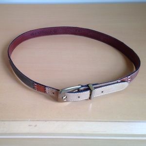 Muti Color Leather Belt