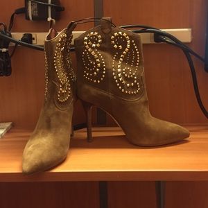 Michael Kors Studded Cowboy Boots