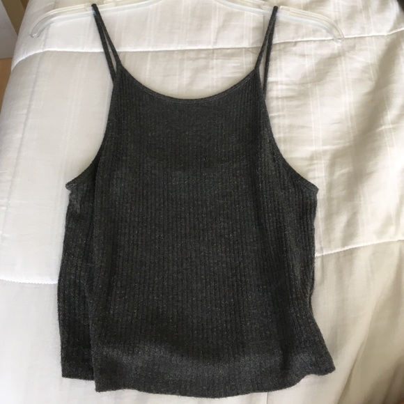 Grey brandy tank