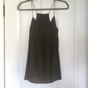 Madewell 100% silk baby doll cami