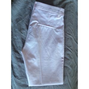 Light pink high rise capris