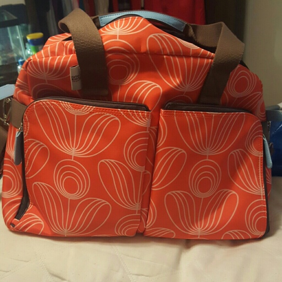 orla kiely diaper bag