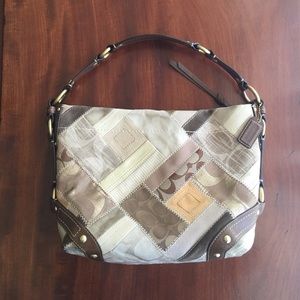Patchwork Coach Handbag