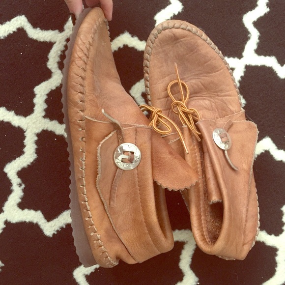 Vintage Taos New Mexico Moccasins