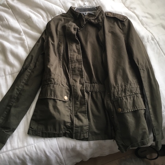 Army green jacket