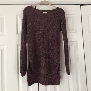 NWT Nordstrom's BP knit maroon sweater Sz S