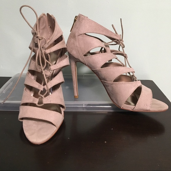 Strappy Lace Up Sandal