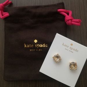 Kate Spade mini stone stud earrings