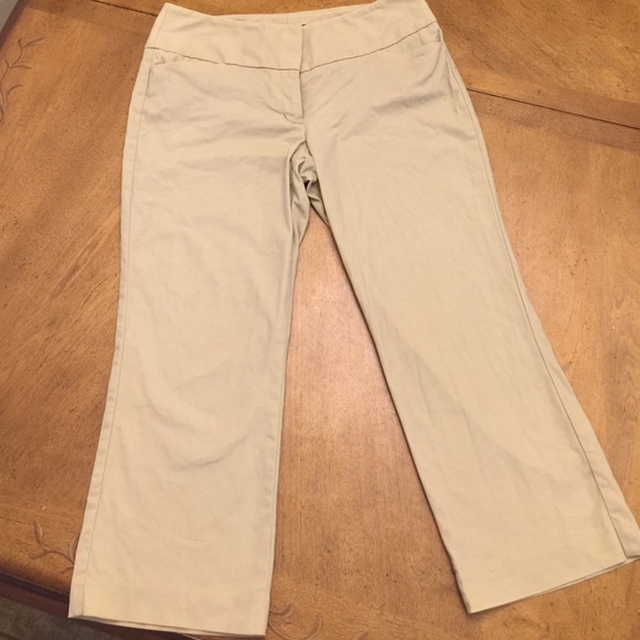 Express Pants - 30% off 3! EXPRESS Design Studio Khaki Capris