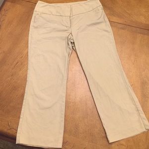 30% off 3! EXPRESS Design Studio Khaki Capris