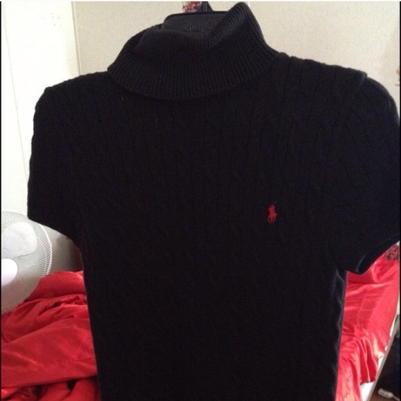 Polo sweater and leopard top