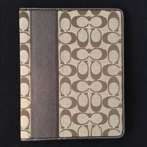New with Tag. Authentic Coach iPad case.  Flawless