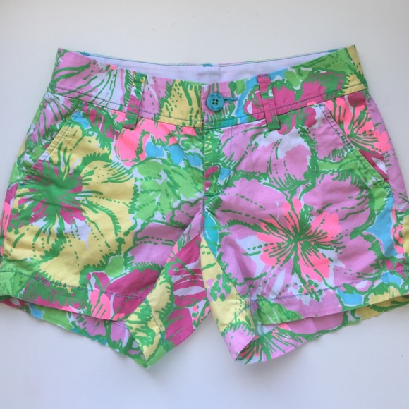 💝 Lily Pulitzer big flirt Callahan shorts