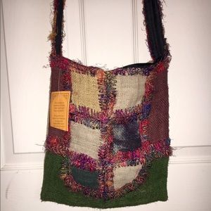 NWT Boho Hippie Chic Crossbody Purse