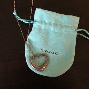 Tiffany's Elsa Peretti Open Heart Pendant