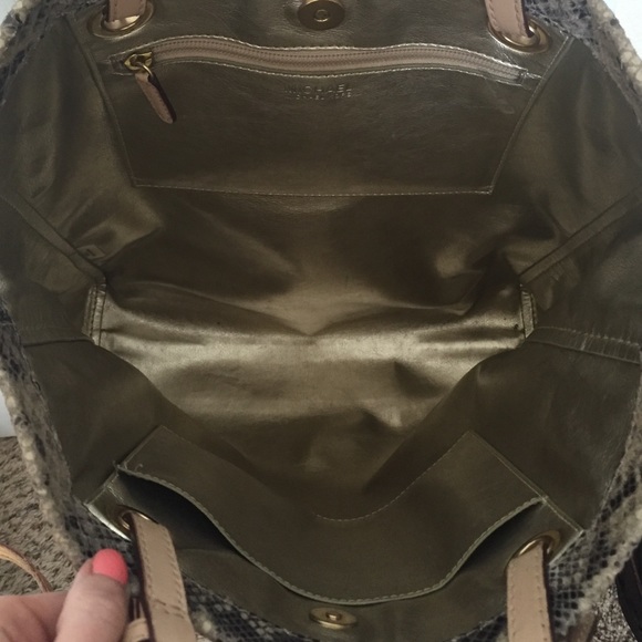 Michael Kors Jet Set Tote In Python - image 3