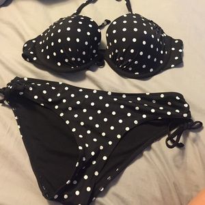 H&M polka dot bikini