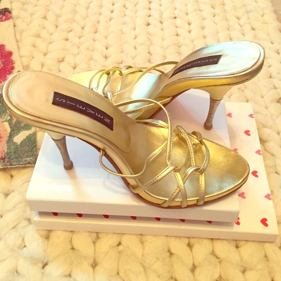 Steven by Steve Madden Shoes - Steven by Steve Madden Gold Strappy Sandals