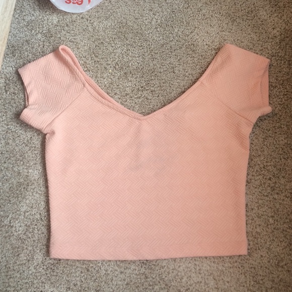 Blush Pink crop top