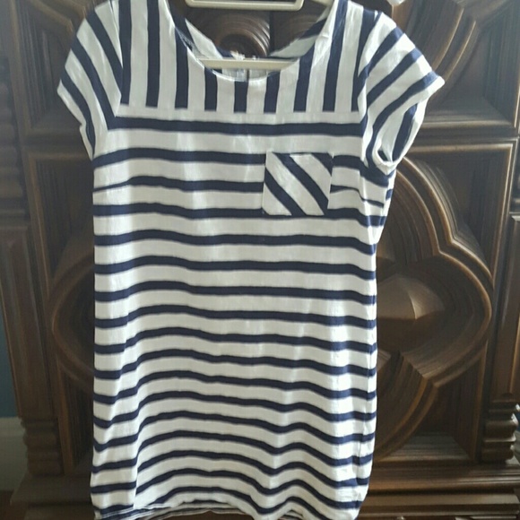 Striped beach dress
