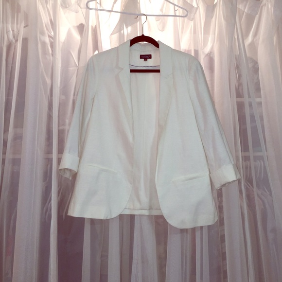 Topshop White Blazer