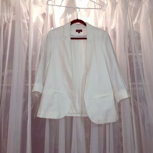 Topshop White Blazer