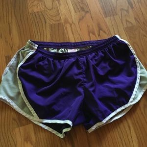 Purple and grey Soffee running shorts