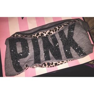 PINK Victoria's Secret Gray Shirt