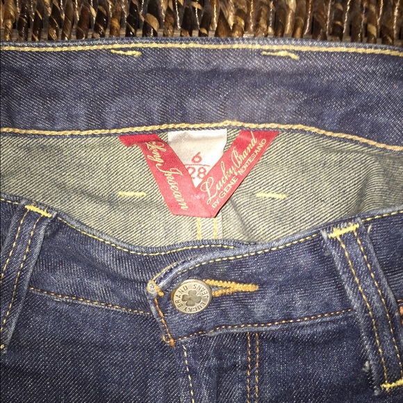 Lucky Brand Straight Leg Jeans Sz 6 - Picture 4 of 4