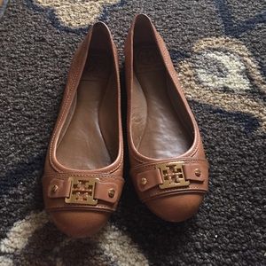 Tory Burch leather flats- 7 1/2