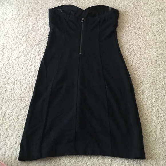 Strapless mini dress - Picture 2 of 2