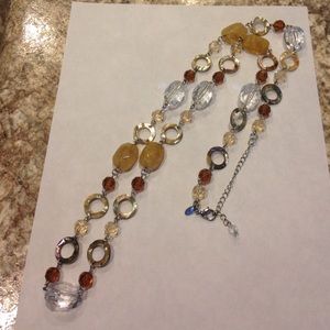 Lia Sophia "Amber Dawn" necklace