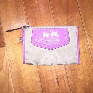 Coach coin purse