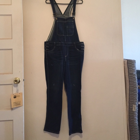 Blue overalls
