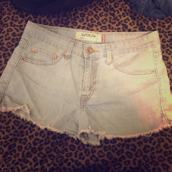 Superlow Levis Shorts