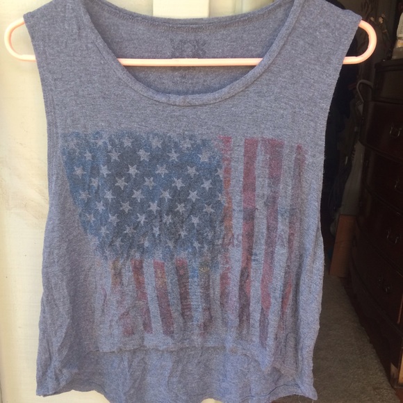 America crop top