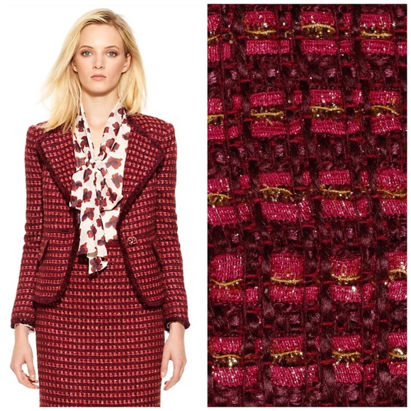 Tory Burch Jackets & Blazers - Authentic Tory Burch Tweed Suit