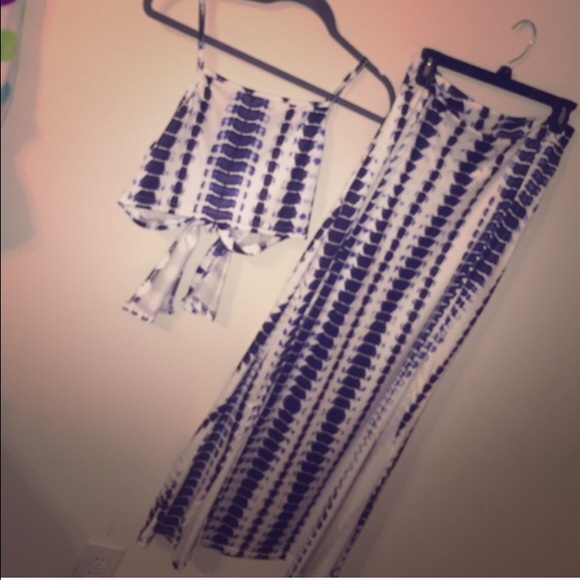 Tie dye two-piece set
