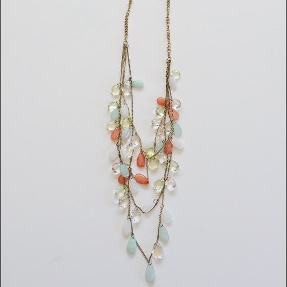 Beautiful pastel colored necklace - Picture 3 of 4