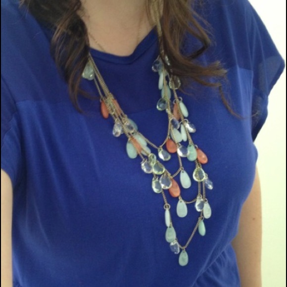 Beautiful pastel colored necklace - Picture 4 of 4