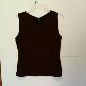 Plum dressy tank top