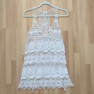 **SOLD** Crochet Lace Dress